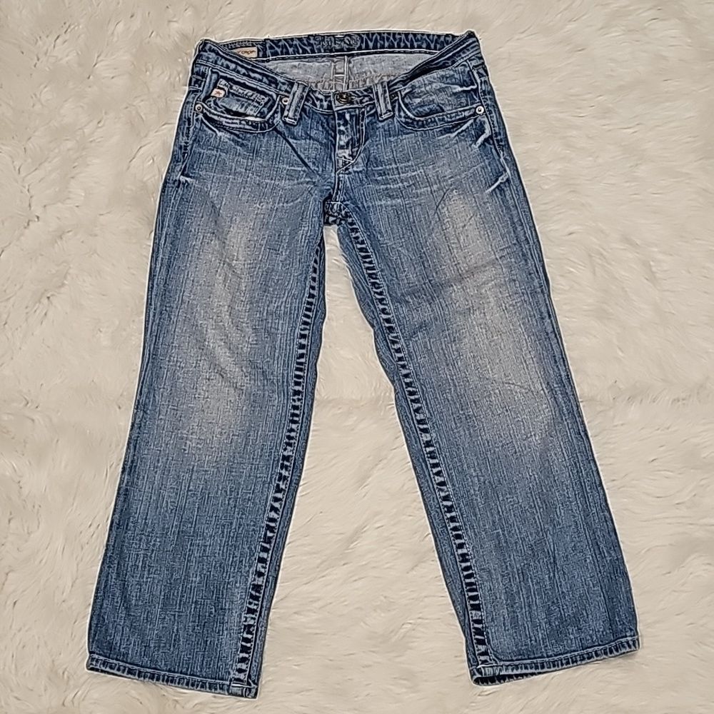 Big Star cropped jeans